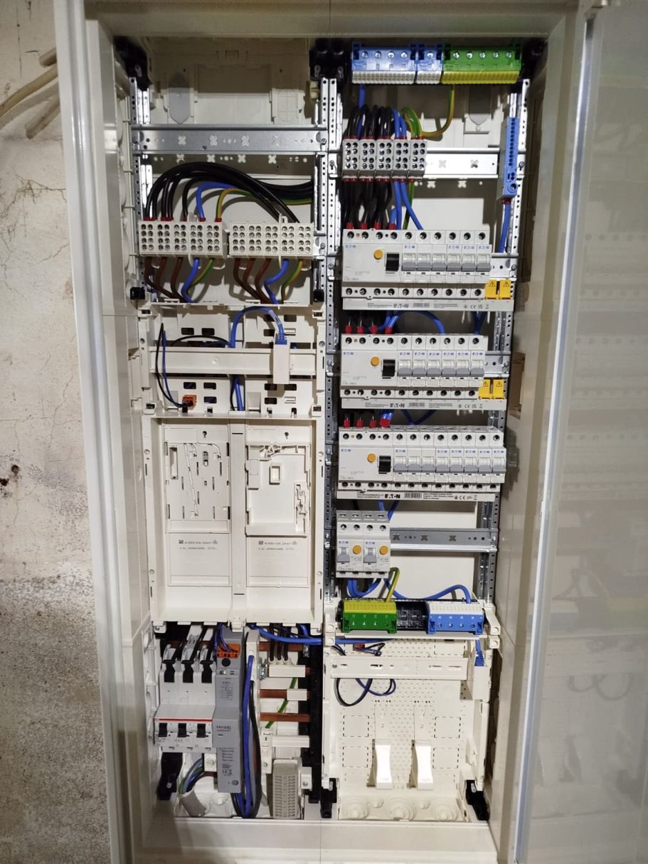 Zähleranlage - Hager Zählererneuerung nach DIN VDE